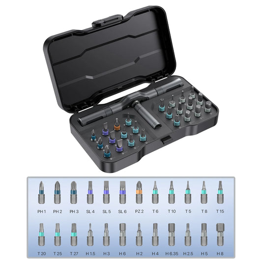 24 in 1 Ratchet Screwdriver Set