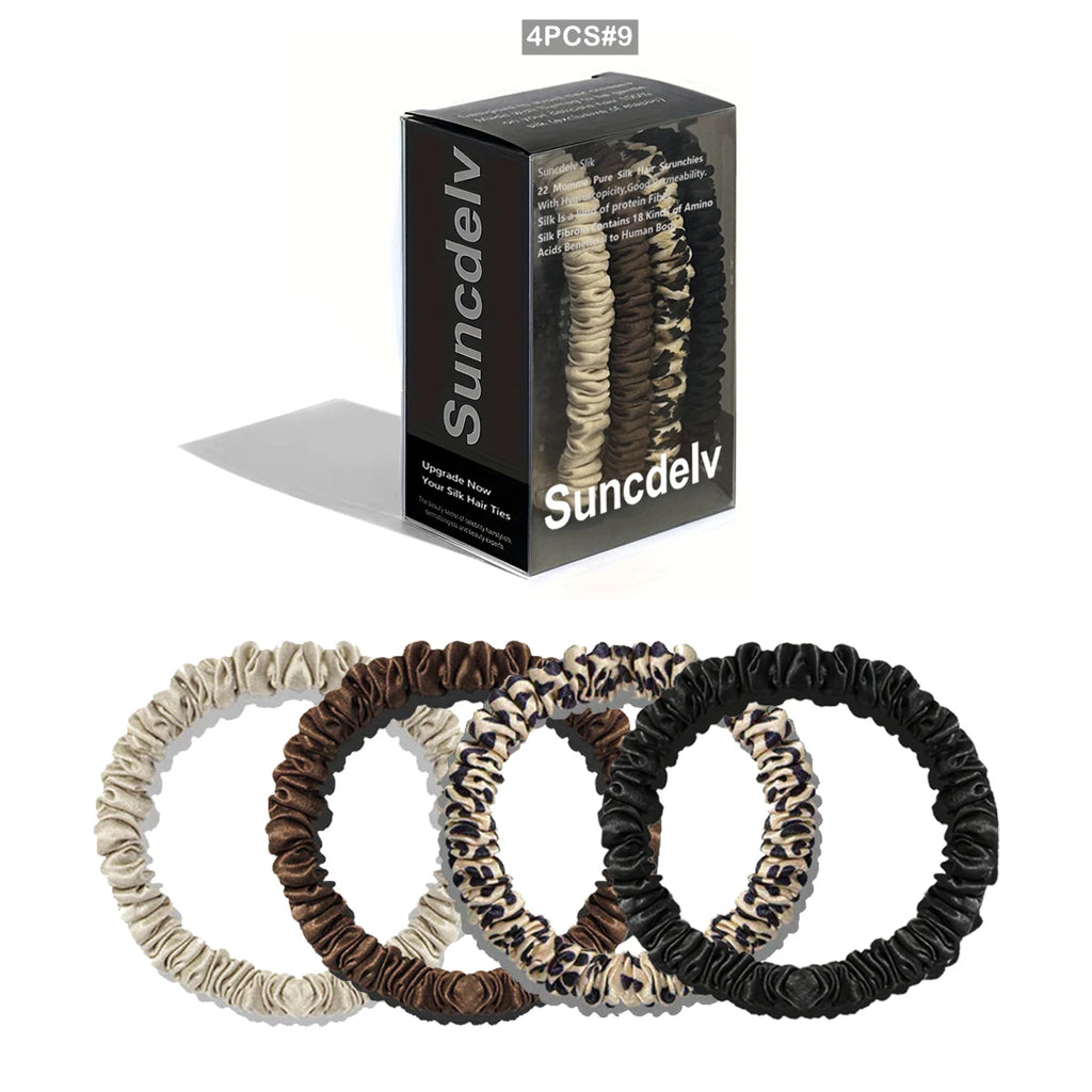 High Quality Hair Scrunchies 4PCS