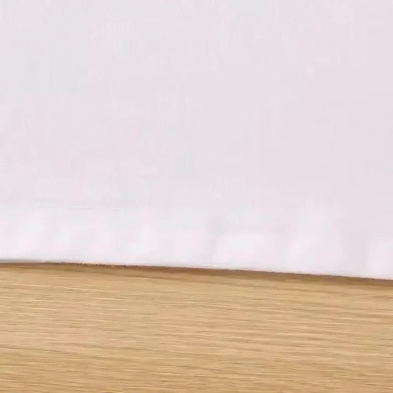 Starfish and Shell Pattern Crew Neck Short Sleeve Crop Tops Summer Style