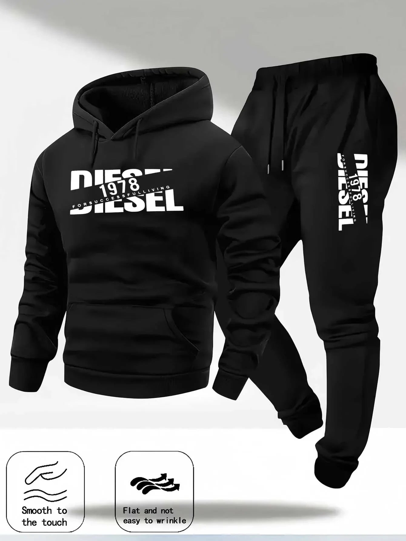 Diesel hooded sportswear and pants two in one
