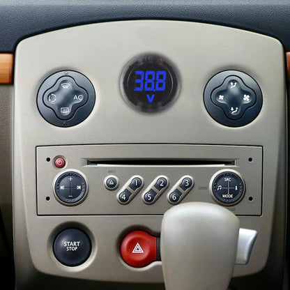 2/4pcs DC 4-100V LED Digital Display Waterproof Voltmeter