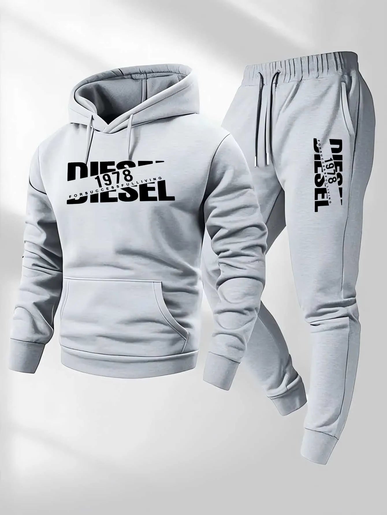 Diesel hooded sportswear and pants two in one