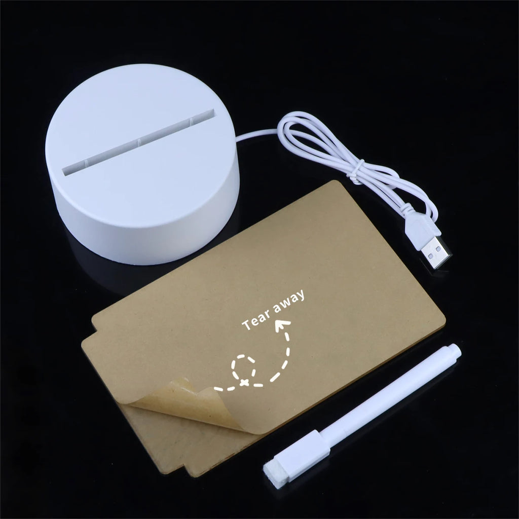 USB Message Board Creative Led Night Light