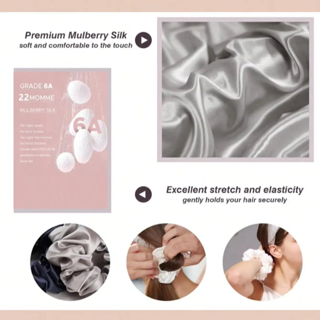High Quality Hair Scrunchies 4PCS