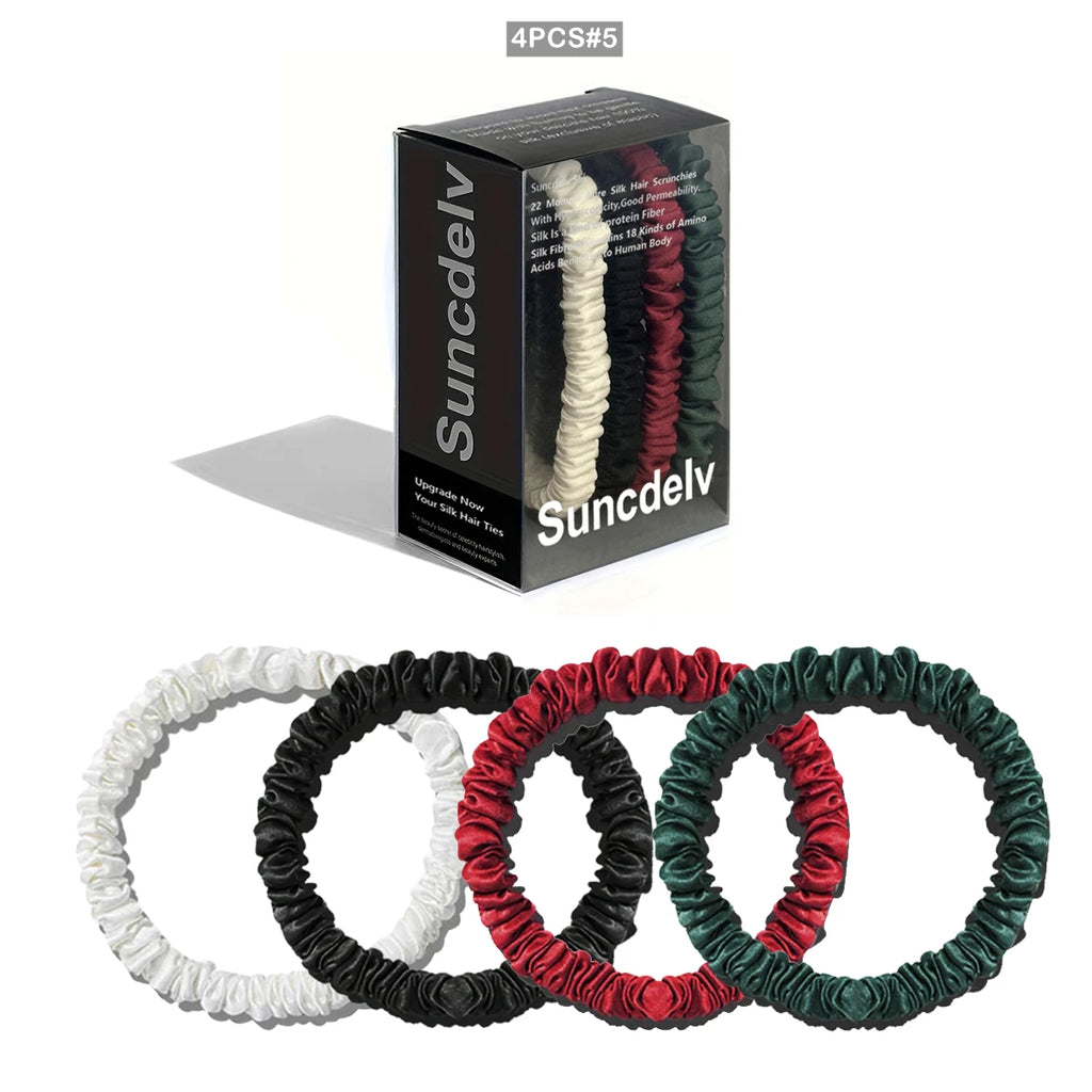 High Quality Hair Scrunchies 4PCS