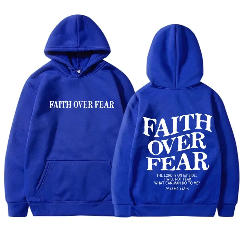 FAITH OVER FEAR Hoodies