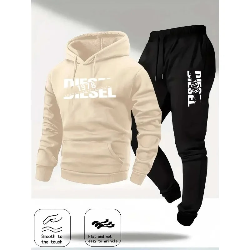 Diesel hooded sportswear and pants two in one