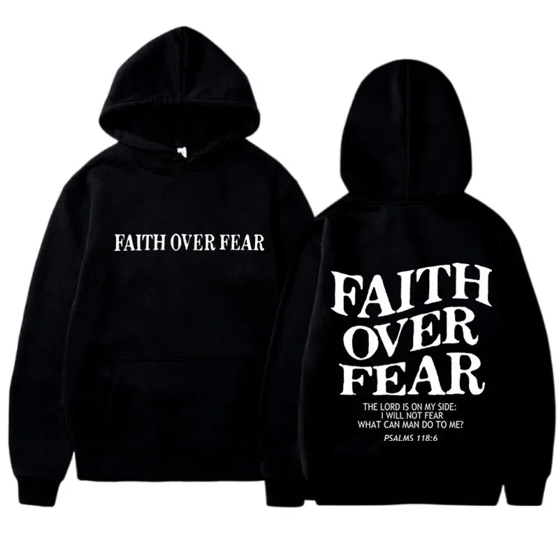 FAITH OVER FEAR Hoodies
