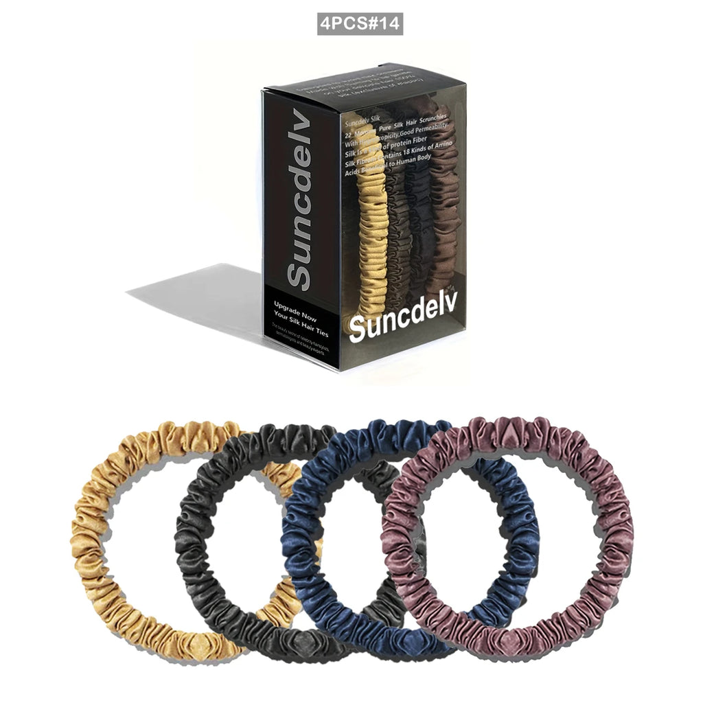 High Quality Hair Scrunchies 4PCS