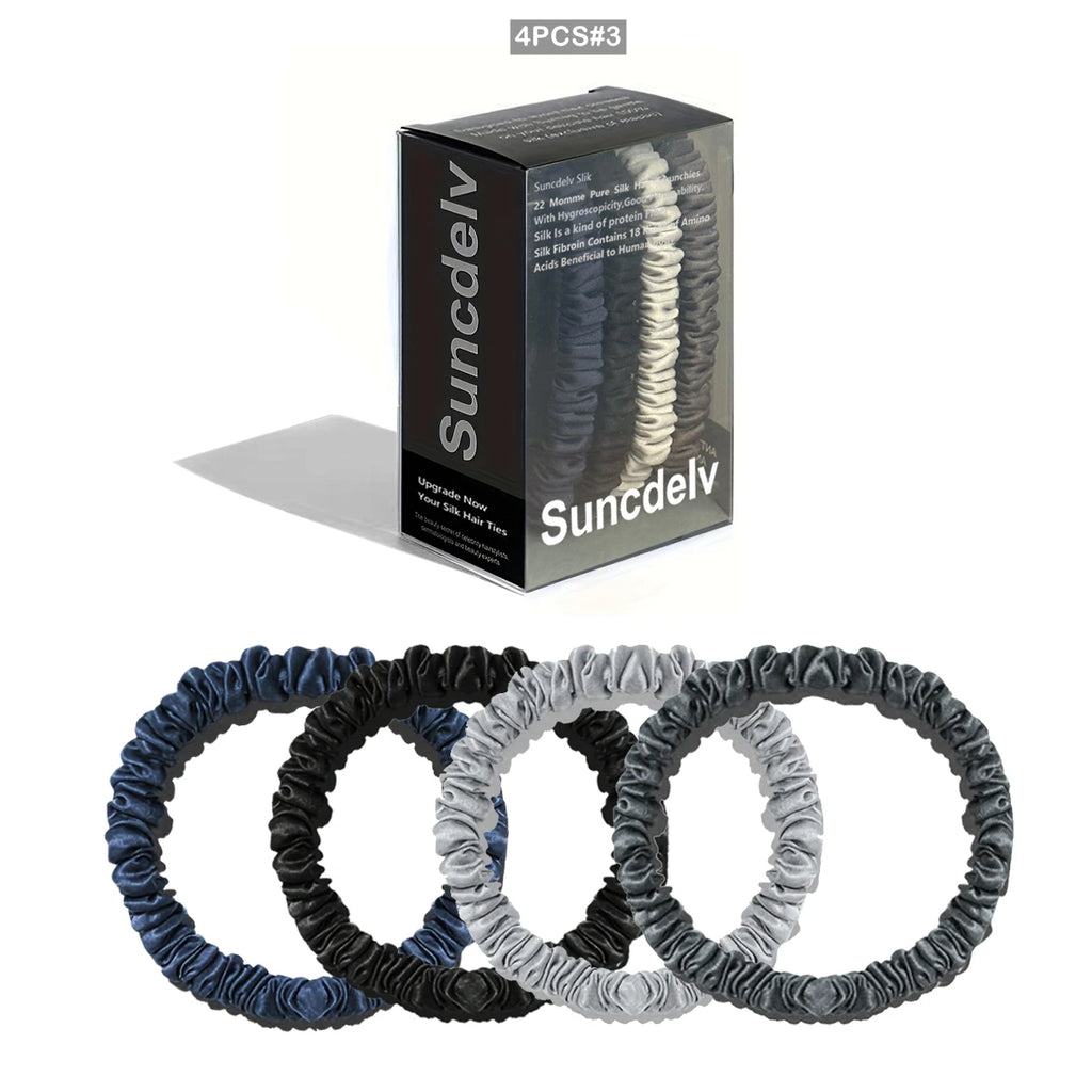 High Quality Hair Scrunchies 4PCS