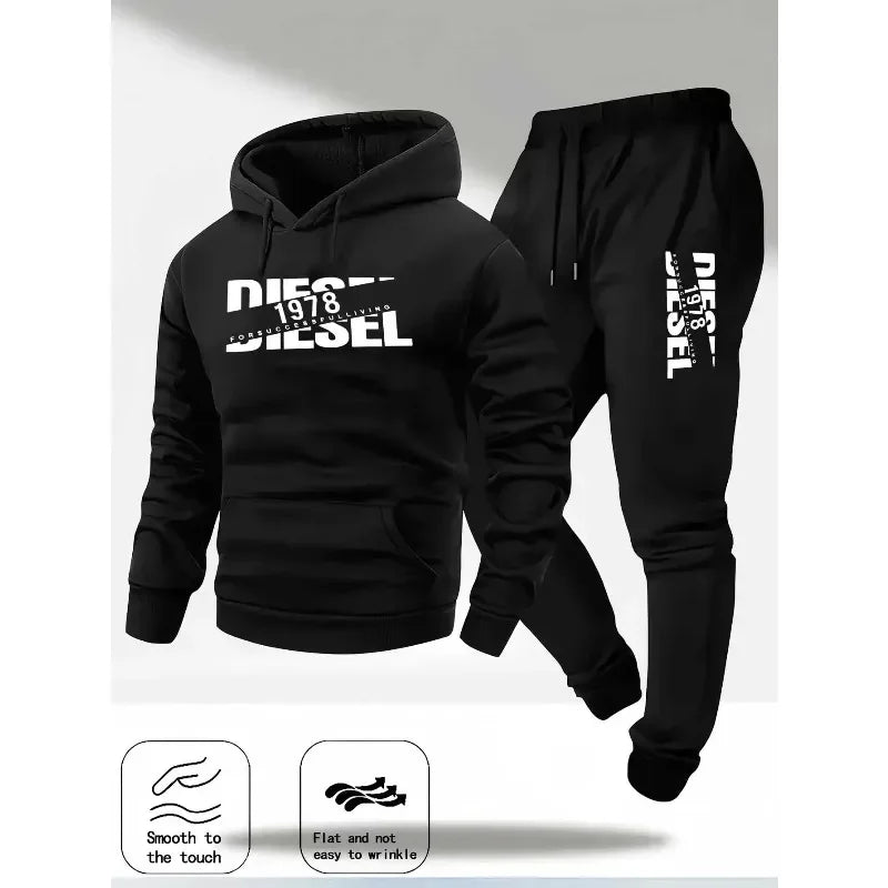 Diesel hooded sportswear and pants two in one