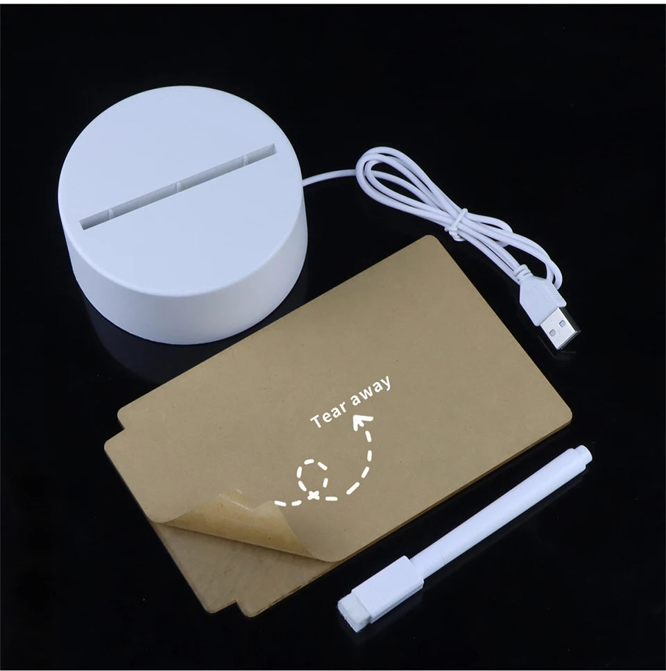 USB Message Board Creative Led Night Light