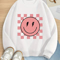 Happy Face Long Sleeve Sweatshirt