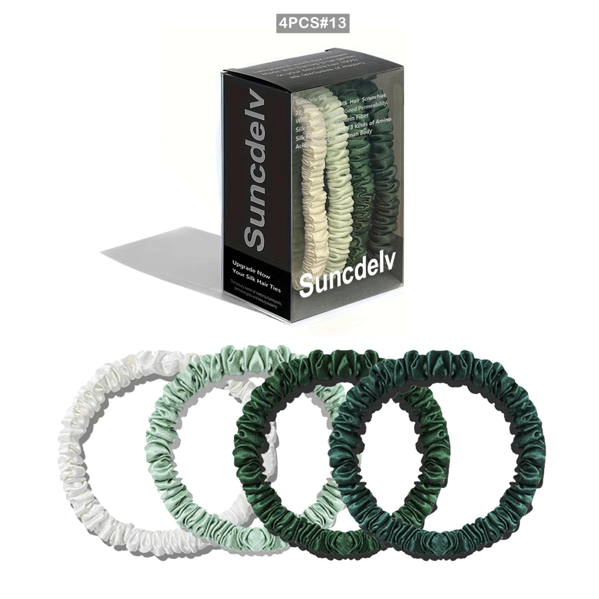 High Quality Hair Scrunchies 4PCS