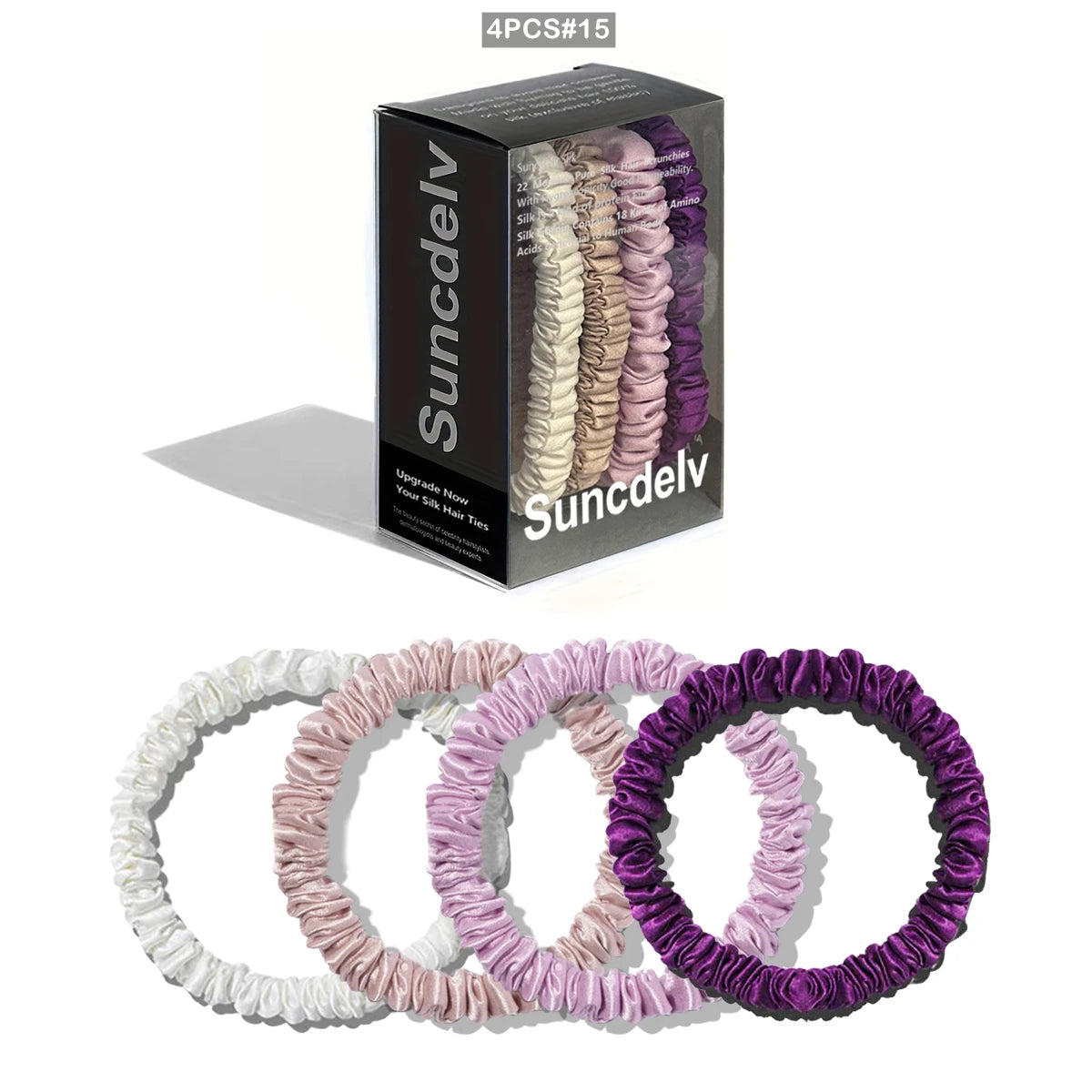 High Quality Hair Scrunchies 4PCS