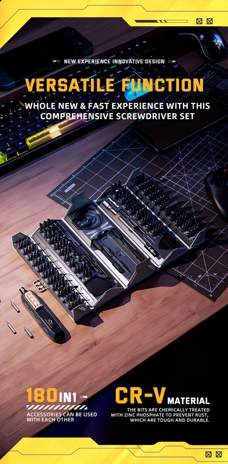 180 in 1 Precision Screwdriver Set