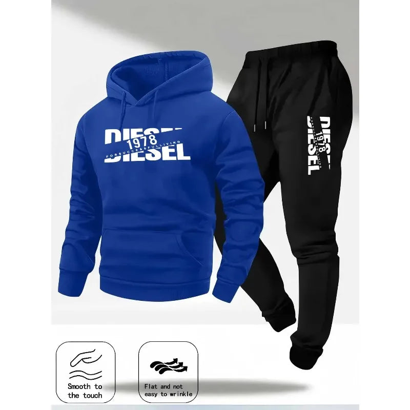 Diesel hooded sportswear and pants two in one