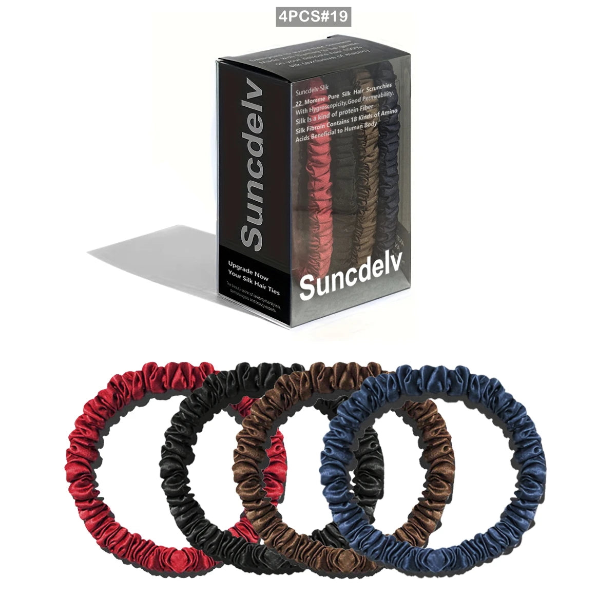 High Quality Hair Scrunchies 4PCS