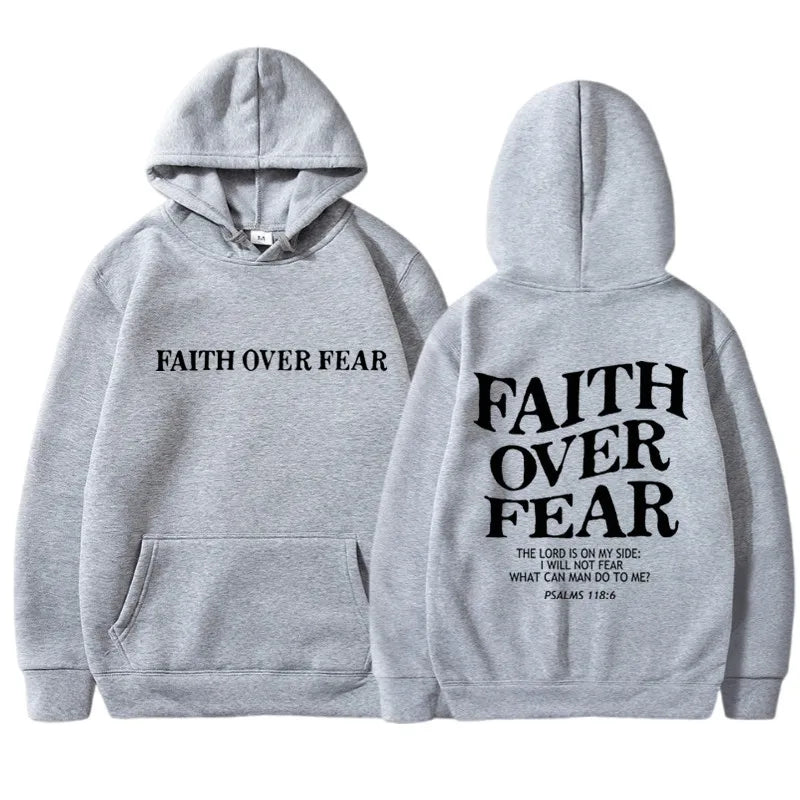 FAITH OVER FEAR Hoodies