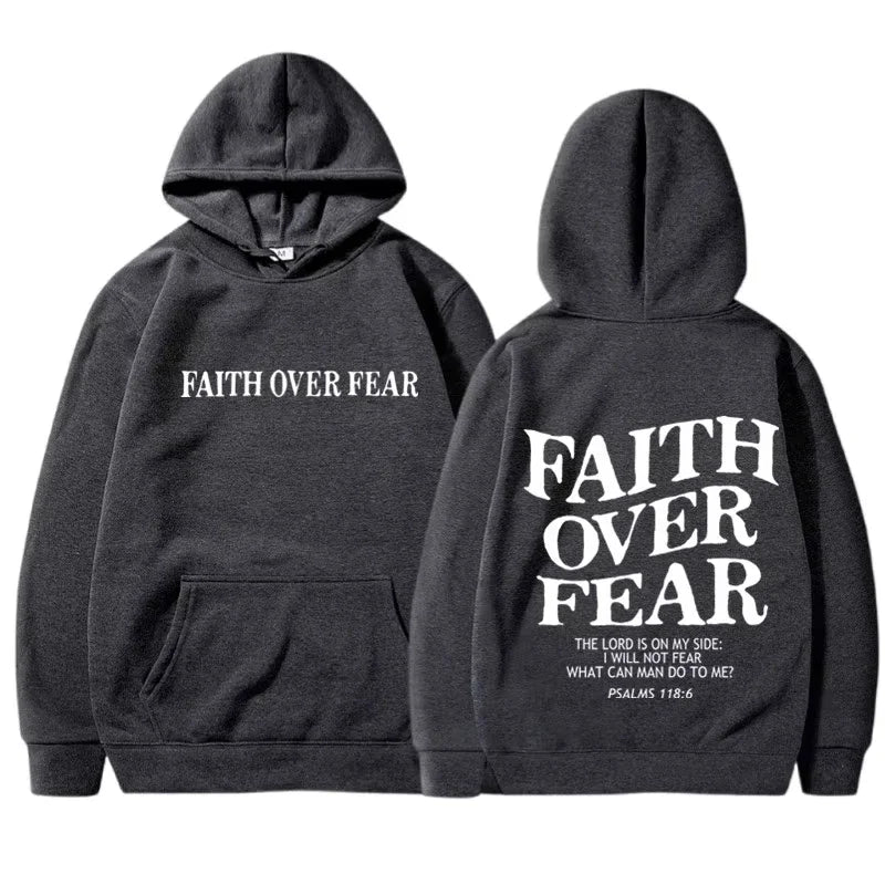 FAITH OVER FEAR Hoodies