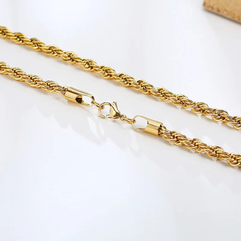 Gold Color Rope Chain