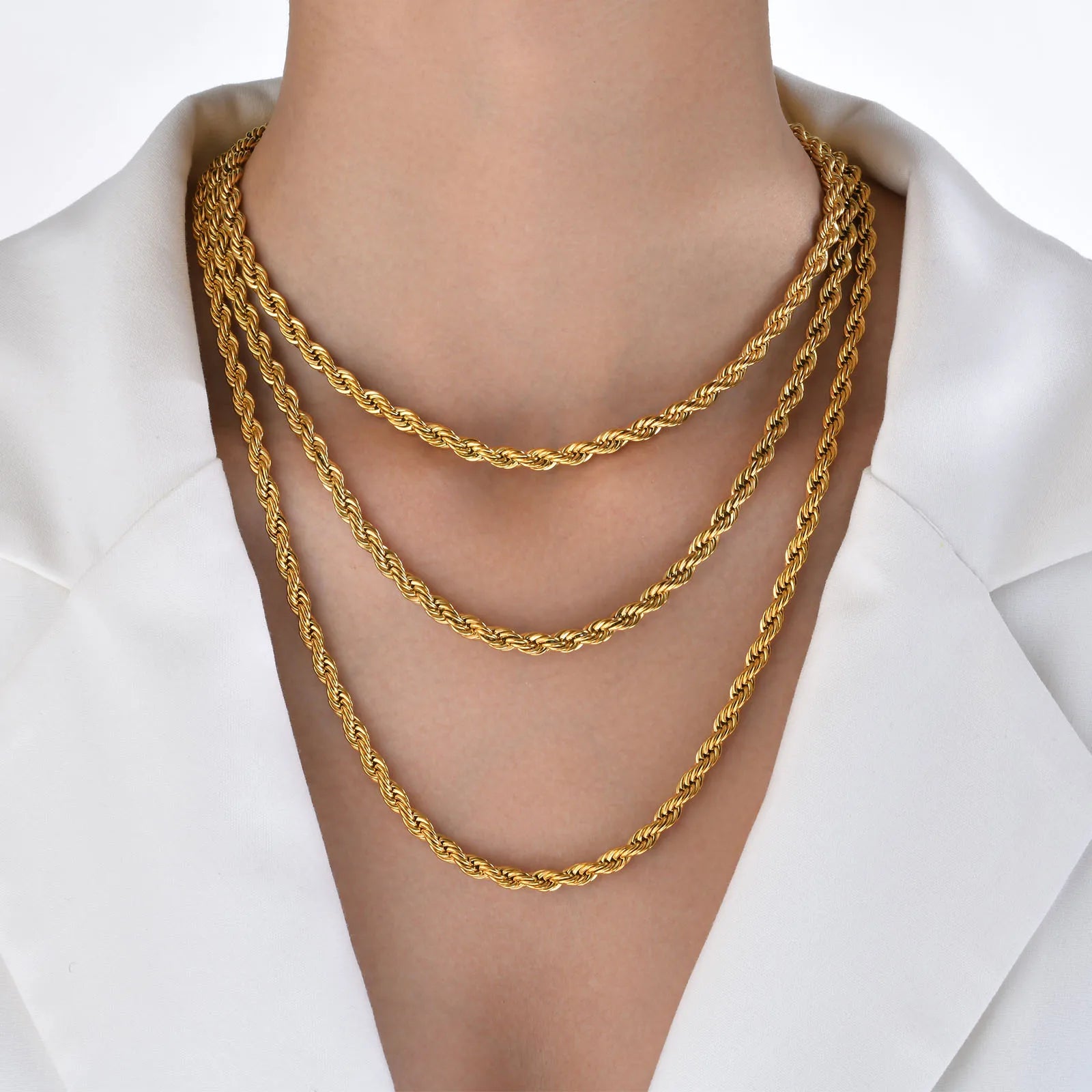 Gold Color Rope Chain