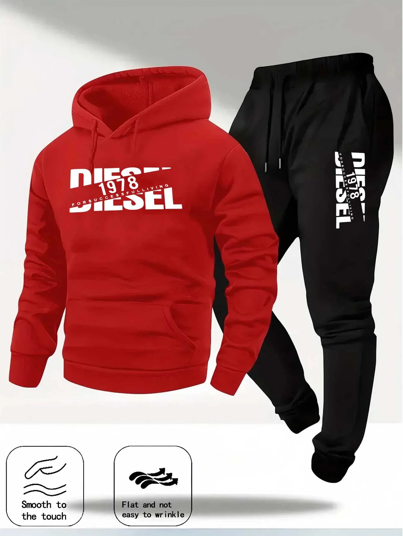 Diesel hooded sportswear and pants two in one