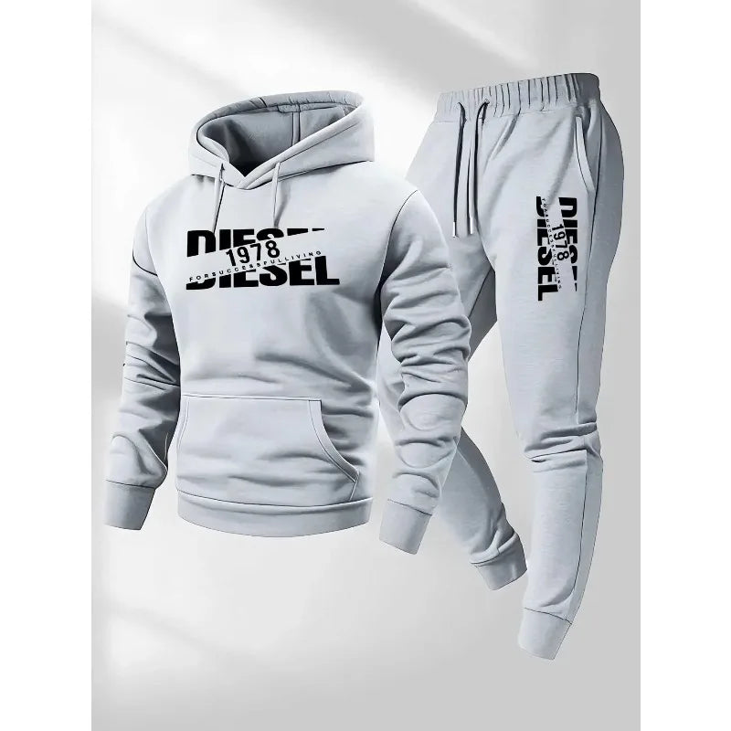Diesel hooded sportswear and pants two in one