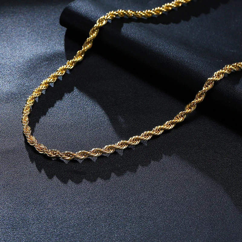 Gold Color Rope Chain