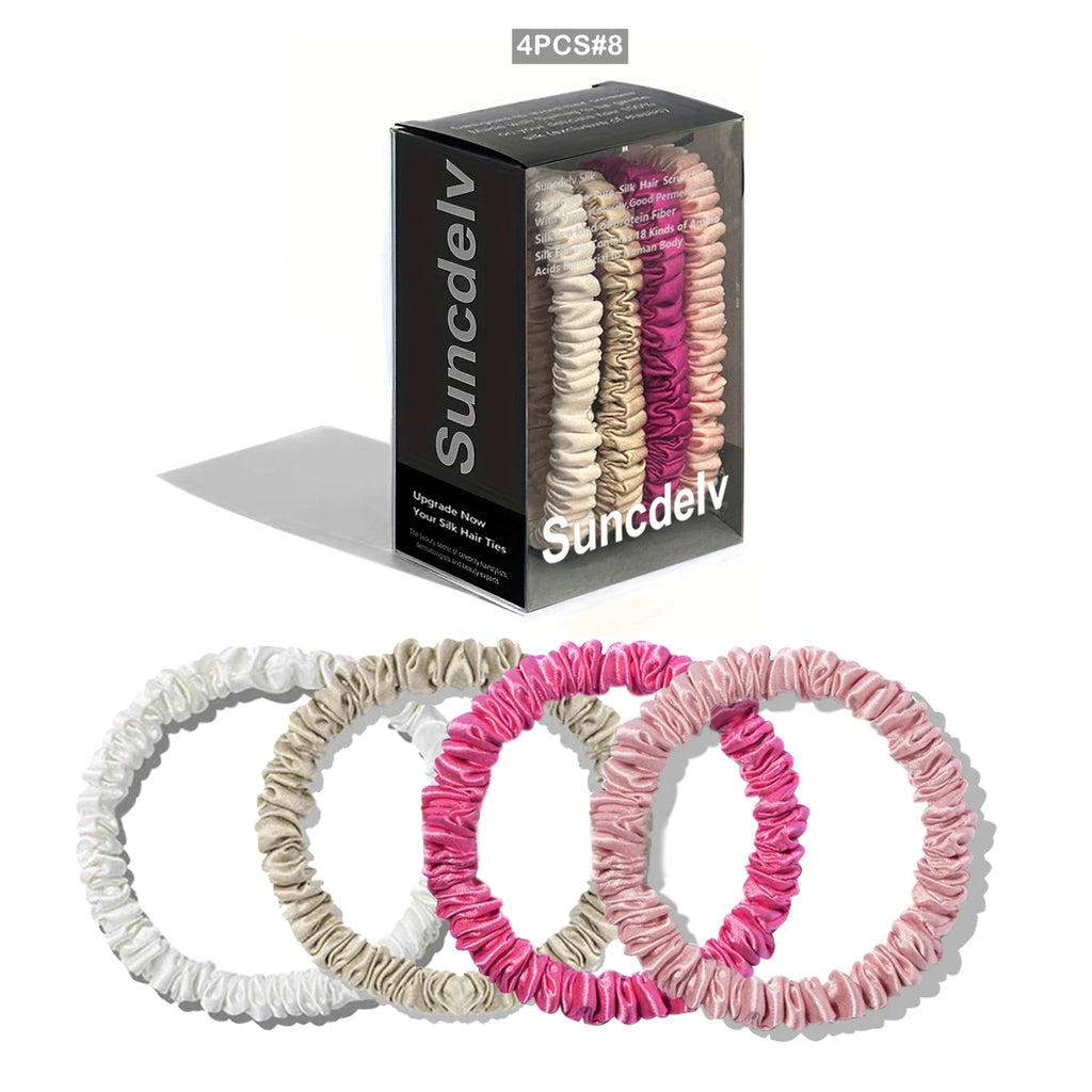 High Quality Hair Scrunchies 4PCS