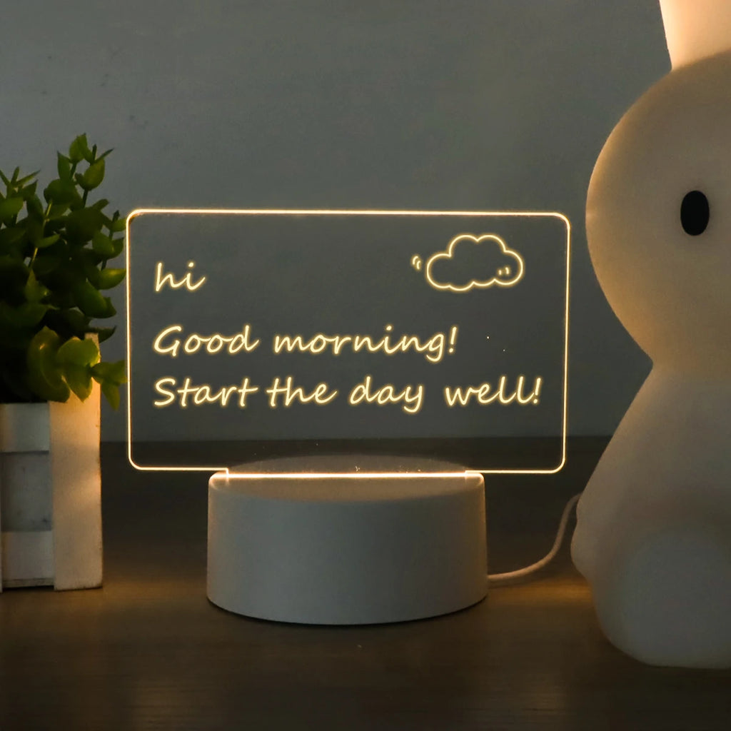 USB Message Board Creative Led Night Light